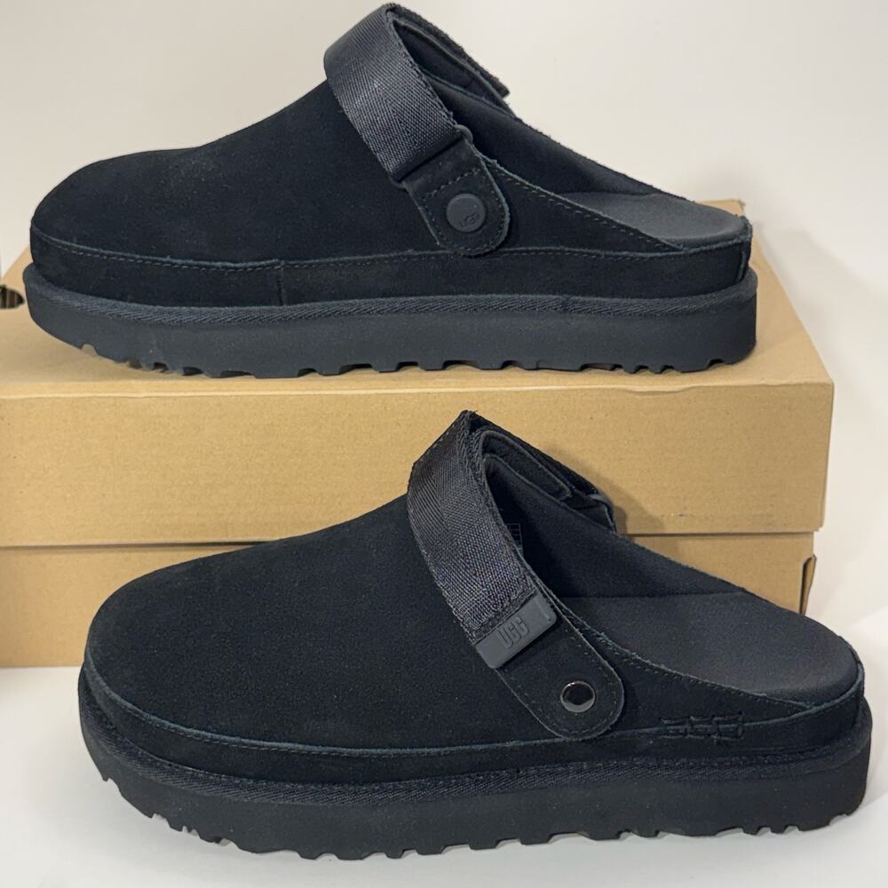 UGG Black Goldenstar Clog, Women's Size 9 / EU 40